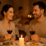 Cenar en parejas en Madrid: guía completa para una noche inolvidable y cómo complementar la velada con un masaje en pareja - Gold Masajes